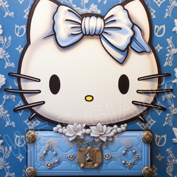 FASHIONABLE HELLO KITTY 11X14 PRINT/POSTER GREAT GIFT FOR HELLO KITTY FANS - Picture 2 of 2